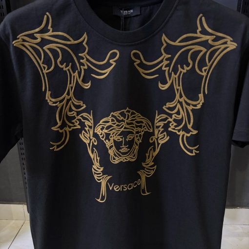 Versace Embroidered t shirt - Image 2