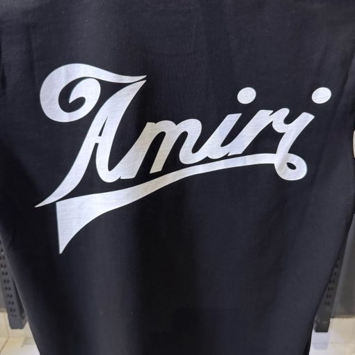 Amiri Oversize Black t Shirt - Image 3