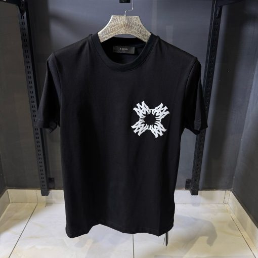 Amiri Black Logo Printed T-shirt