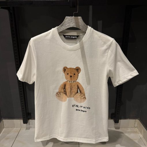 Palm Angels teddy bear t-shirt white