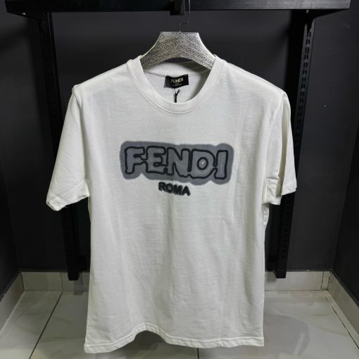 Fendi  Cotton White T Shirt