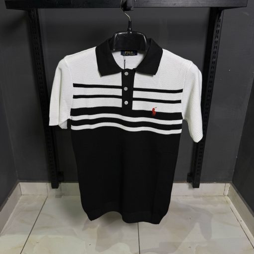 Polo Black & White T Shirt