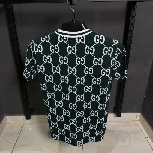GG Logo Green T Shirt - Image 2