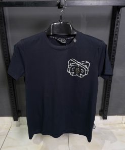 Philipp Plein Logo Print Black T Shirt