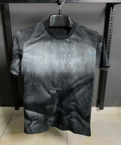 Amiri Front Print Black T Shirt