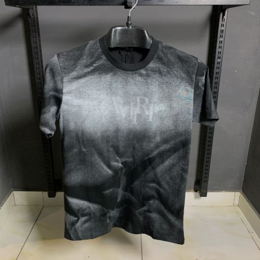 Amiri Front Print Black T Shirt