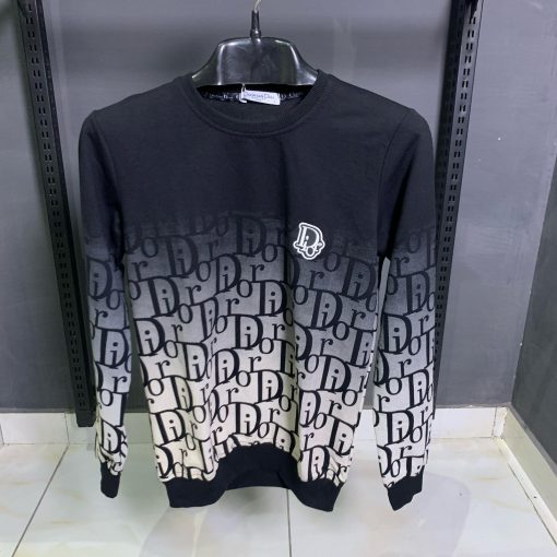Dior All Letter Prints Sweater Shirt