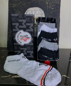 Moncler Premium Ankle Socks 6 Pair Gift Set