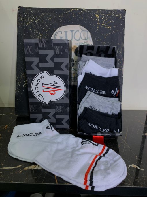 Moncler Premium Ankle Socks 6 Pair Gift Set