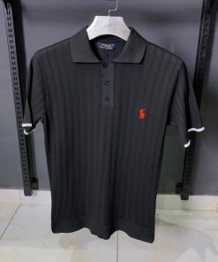 Polo Ralph Lauren Classic Black Pique Polo
