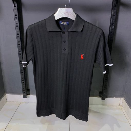 Polo Ralph Lauren Classic Black Pique Polo