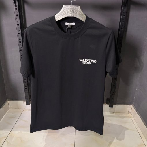 Valentino Classic Black  T Shirt
