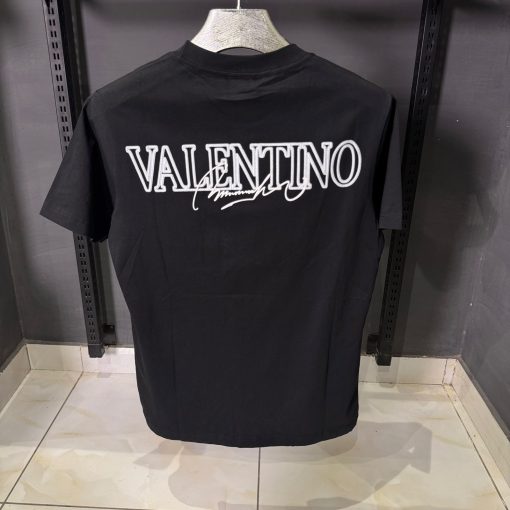 Valentino Classic Black  T Shirt - Image 2