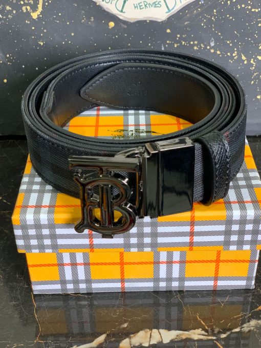 BR Reversible Leather Belt Monogram Buckle - Image 2